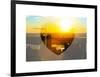 Love NY Series - Skyline of Manhattan at Sunset - New York - USA-Philippe Hugonnard-Framed Art Print