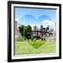 Love NY Series - Skyline of Manhattan with the Brooklyn Bridge - New York - USA-Philippe Hugonnard-Framed Photographic Print