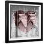 Love NY Series - The Brooklyn Bridge - Manhattan - New York - USA - B&W Photography-Philippe Hugonnard-Framed Photographic Print