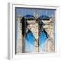 Love NY Series - The Brooklyn Bridge - Manhattan - New York - USA-Philippe Hugonnard-Framed Photographic Print