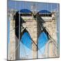 Love NY Series - The Brooklyn Bridge - Manhattan - New York - USA-Philippe Hugonnard-Mounted Photographic Print