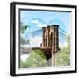 Love NY Series - the Brooklyn Bridge - Manhattan - New York - USA-Philippe Hugonnard-Framed Photographic Print