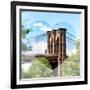 Love NY Series - the Brooklyn Bridge - Manhattan - New York - USA-Philippe Hugonnard-Framed Photographic Print