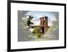 Love NY Series - the Brooklyn Bridge - Manhattan - New York - USA-Philippe Hugonnard-Framed Art Print