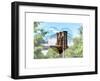 Love NY Series - the Brooklyn Bridge - Manhattan - New York - USA-Philippe Hugonnard-Framed Art Print