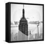 Love NY Series - The Empire State Building and 1WTC at Sunset - Manhattan - New York - USA-Philippe Hugonnard-Framed Stretched Canvas