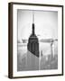 Love NY Series - The Empire State Building and 1WTC at Sunset - Manhattan - New York - USA-Philippe Hugonnard-Framed Photographic Print