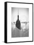 Love NY Series - The Empire State Building and 1WTC at Sunset - Manhattan - New York - USA-Philippe Hugonnard-Framed Stretched Canvas