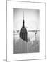 Love NY Series - The Empire State Building and 1WTC at Sunset - Manhattan - New York - USA-Philippe Hugonnard-Mounted Art Print