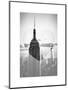 Love NY Series - The Empire State Building and 1WTC at Sunset - Manhattan - New York - USA-Philippe Hugonnard-Mounted Art Print