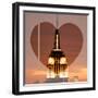 Love NY Series - The Empire State Building at Nightfall - Manhattan - New York - USA-Philippe Hugonnard-Framed Photographic Print