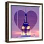 Love NY Series - The Empire State Building at Nightfall - Manhattan - New York - USA-Philippe Hugonnard-Framed Photographic Print