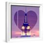 Love NY Series - The Empire State Building at Nightfall - Manhattan - New York - USA-Philippe Hugonnard-Framed Photographic Print