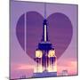 Love NY Series - The Empire State Building at Nightfall - Manhattan - New York - USA-Philippe Hugonnard-Mounted Photographic Print