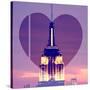 Love NY Series - The Empire State Building at Nightfall - Manhattan - New York - USA-Philippe Hugonnard-Stretched Canvas