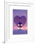 Love NY Series - The Empire State Building at Nightfall - Manhattan - New York - USA-Philippe Hugonnard-Framed Art Print