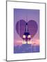 Love NY Series - The Empire State Building at Nightfall - Manhattan - New York - USA-Philippe Hugonnard-Mounted Art Print