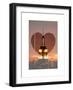 Love NY Series - The Empire State Building at Nightfall - Manhattan - New York - USA-Philippe Hugonnard-Framed Art Print