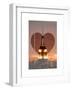 Love NY Series - The Empire State Building at Nightfall - Manhattan - New York - USA-Philippe Hugonnard-Framed Art Print