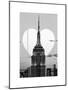 Love NY Series - The Empire State Building - Manhattan - New York - USA - B&W Photography-Philippe Hugonnard-Mounted Art Print
