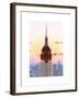 Love NY Series - The Empire State Building - Manhattan - New York - USA-Philippe Hugonnard-Framed Photographic Print