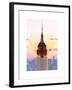 Love NY Series - The Empire State Building - Manhattan - New York - USA-Philippe Hugonnard-Framed Photographic Print