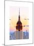 Love NY Series - The Empire State Building - Manhattan - New York - USA-Philippe Hugonnard-Mounted Photographic Print