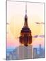 Love NY Series - The Empire State Building - Manhattan - New York - USA-Philippe Hugonnard-Mounted Photographic Print