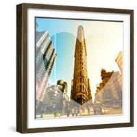 Love NY Series - The Flatiron Building - Manhattan - New York - USA-Philippe Hugonnard-Framed Photographic Print