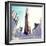 Love NY Series - The Flatiron Building - Manhattan - New York - USA-Philippe Hugonnard-Framed Photographic Print