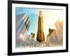 Love NY Series - The Flatiron Building - Manhattan - New York - USA-Philippe Hugonnard-Framed Photographic Print