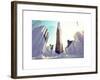 Love NY Series - The Flatiron Building - Manhattan - New York - USA-Philippe Hugonnard-Framed Art Print