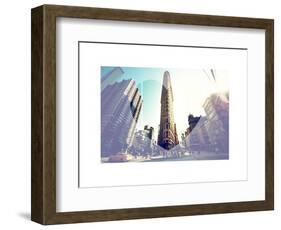 Love NY Series - The Flatiron Building - Manhattan - New York - USA-Philippe Hugonnard-Framed Art Print