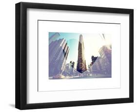 Love NY Series - The Flatiron Building - Manhattan - New York - USA-Philippe Hugonnard-Framed Art Print