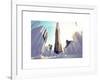 Love NY Series - The Flatiron Building - Manhattan - New York - USA-Philippe Hugonnard-Framed Art Print