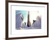 Love NY Series - The Flatiron Building - Manhattan - New York - USA-Philippe Hugonnard-Framed Art Print