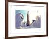 Love NY Series - The Flatiron Building - Manhattan - New York - USA-Philippe Hugonnard-Framed Art Print