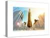 Love NY Series - The Flatiron Building - Manhattan - New York - USA-Philippe Hugonnard-Stretched Canvas