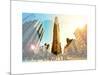 Love NY Series - The Flatiron Building - Manhattan - New York - USA-Philippe Hugonnard-Mounted Art Print