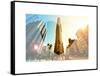 Love NY Series - The Flatiron Building - Manhattan - New York - USA-Philippe Hugonnard-Framed Stretched Canvas