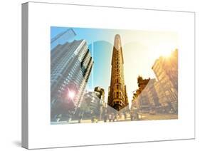 Love NY Series - The Flatiron Building - Manhattan - New York - USA-Philippe Hugonnard-Stretched Canvas