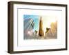 Love NY Series - The Flatiron Building - Manhattan - New York - USA-Philippe Hugonnard-Framed Art Print