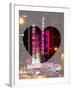 Love NY Series - The Radio City Music Hall at Night - Manhattan - New York - USA-Philippe Hugonnard-Framed Photographic Print