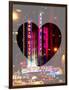 Love NY Series - The Radio City Music Hall at Night - Manhattan - New York - USA-Philippe Hugonnard-Framed Photographic Print