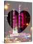 Love NY Series - The Radio City Music Hall at Night - Manhattan - New York - USA-Philippe Hugonnard-Stretched Canvas