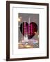 Love NY Series - The Radio City Music Hall at Night - Manhattan - New York - USA-Philippe Hugonnard-Framed Art Print