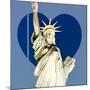 Love NY Series - The Statue of Liberty - Manhattan - New York - USA-Philippe Hugonnard-Mounted Photographic Print