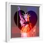 Love NY Series - The Statue of Liberty - Manhattan - New York - USA-Philippe Hugonnard-Framed Photographic Print