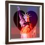 Love NY Series - The Statue of Liberty - Manhattan - New York - USA-Philippe Hugonnard-Framed Photographic Print