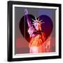 Love NY Series - The Statue of Liberty - Manhattan - New York - USA-Philippe Hugonnard-Framed Photographic Print